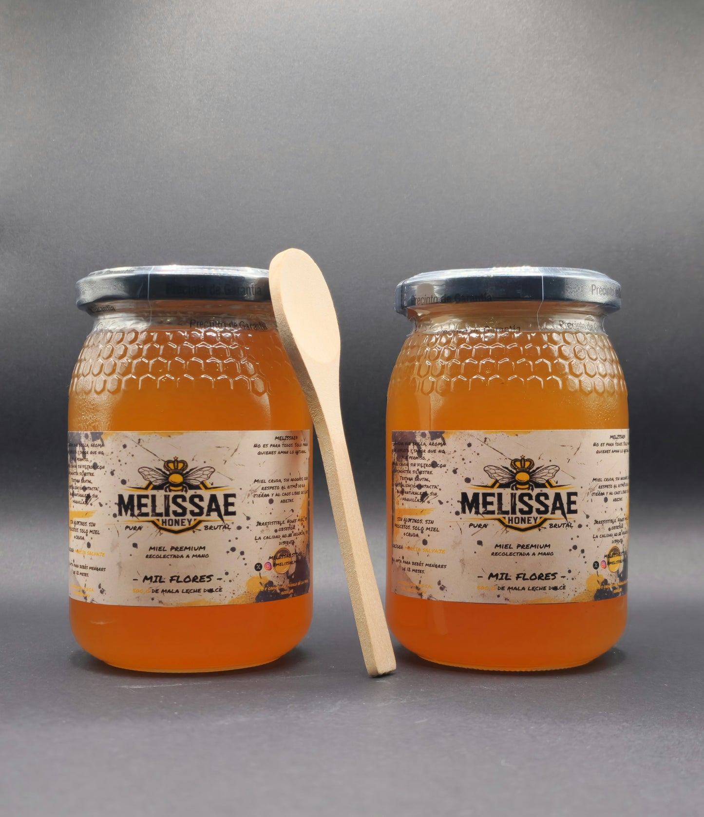 MELISSAE – Pack Doble · Miel Cruda Pura (2×500 g)