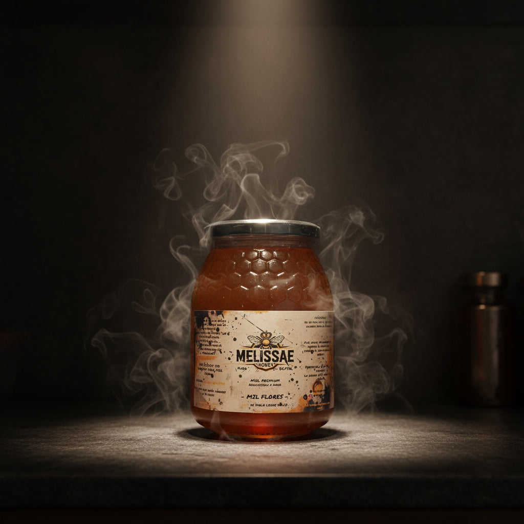 Compra miel cruda Melissae 1 kg. Miel pura y natural, extraída en frío, sin pasteurizar. Sabor auténtico y propiedades reales. Envío rápido.