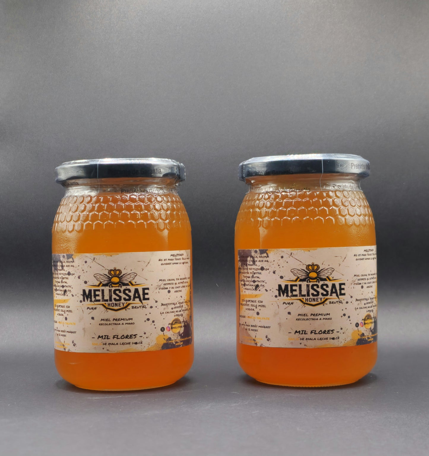 MELISSAE – Pack Doble · Miel Cruda Pura (2×500 g)