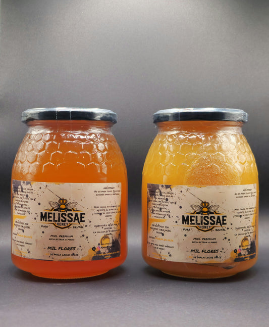 MELISSAE – Pack Doble Miel Cruda · 2×1 kg